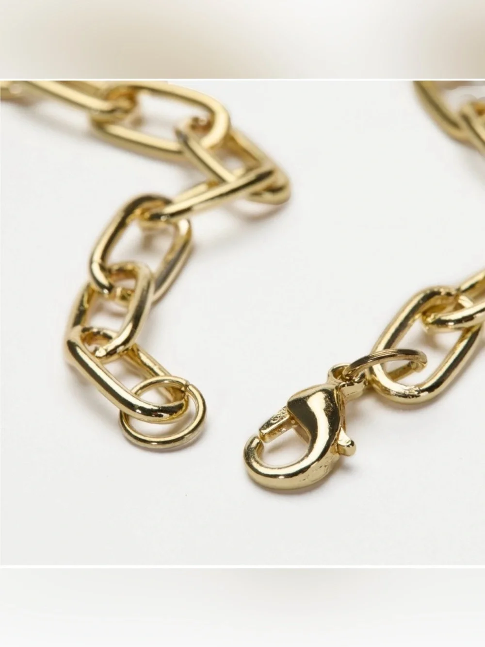 FAO Schwarz Charm Squad Gold Chain Necklace